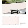 Cool Area balcony privacy screen, PES balcony cover anti-peeping, anti-rain,