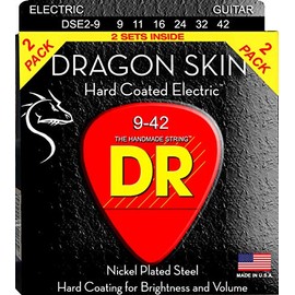 DR Strings DRAGON SKIN Electric Guitar Strings (DSE-2/9)