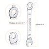 sourcing map Thin Combination Wrench Metric 8mm 6-Point Ended Box