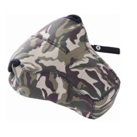 MOVO PHOTO CB70 Neoprene Soft Pouch Camera Case/Wrap for DSLR Cameras Camo