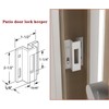 Sliding Patio Door Handle Replacement with Zinc Diecast I/E Pulls,