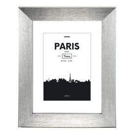 Hama Paris - picture frames (Single picture frame, Silver, Glass, Plastic, 7 x 10 cm)