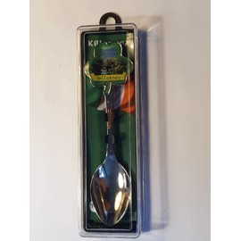 Killarney Shamrock Enamelled Teaspoon - for Fans of Ireland, The National Park, Muckross House, Dinis Cottage and Island, Muckross Abbey, Ross Castle, Gap of Dunloe/Souvenir Decoration for Home