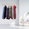 DDBESSIC Gold Ceiling Drying Rack Closet Rods 40''L Pipe Garment