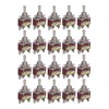 20 Sets Toggle Switch Rocker Self Locking 3 Terminal 3