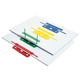 Abhefter mit Deckschiene sort 100St