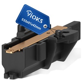 VIOKS 2 x Motor Carbon Brushes with Holder Replacement for Bosch Siеmens 00151614 Bauknecht 481931088529 Candy 92126721 – Charcoal Pencils Washing Machine 13.5 x 4.9 x 34 mm 4.8 mm AMP for CESET Motor