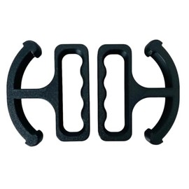 Generisch Shopping Bag Carrying Aid Set of 2, 242_black