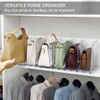 Purse Organizer for Closet Shelf 8 Divider, Adjustable Divider Closet