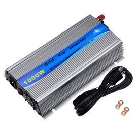 Y&H 1000W Grid Tie Inverter Stackable MPPT Pure Sine Wave DC15-28V Solar Input AC90-140V Output for 12V Solar Panel