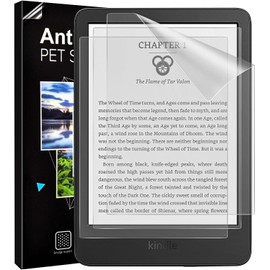TiMOVO 3 Pack Anti-Glare Screen Protector Designed for All-New Kindle 11th/10th Generation (6 inch - 2024/2022/2019 Release), Scratch Resistant PET Screen Film Protector, Matte