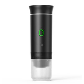 Automatic Espresso Maker – Dual Hot & Cold Brew – 20 BAR Pressure – Compact Portable Coffee Machine with Rapid Heating – Built-In Transparent Cup – Travel-Friendly Design