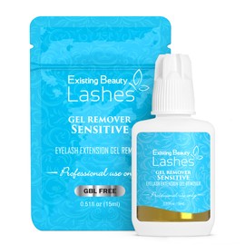 Sensitive Lash Remover for Lash Extensions - GBL Free Eyelash Extension Remover Gel - Fast-Acting Lash Extension Remover, Efficient Lash Glue Remover 15 ml - Existing Beauty Lashes