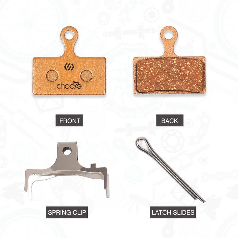 Chooee Brake Pads for Shimano G01S G02S XT XTR JO2A