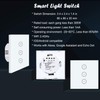 Useelink Smart Home Switch with Touch Screen, Smart Dimming LED