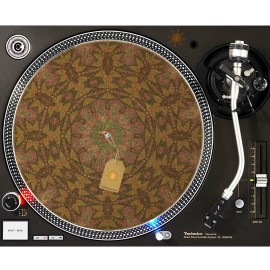For Technics, For American DJ, For Denon, For Pioneer, For Realistic Groove Sonic CORK Slipmat Turntable 12" for DJ Vinyl LP Audiophile
