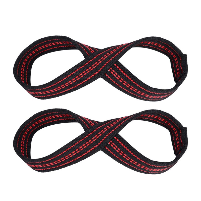 Weight Lifting Straps, Soft Nylon Figure 8 Lifting Straps, Wrist