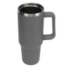 40oz Stainless Steel Vacuum Insulation Water Mug with Handle Straw