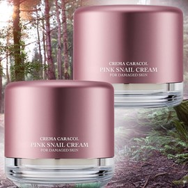 Jaminkyung Skin Oil Moisturizing Skin Tone Up Pink Snail Cream 2 x 50ml / 자민경 피부유수분 피부촉촉함 피부톤업 핑크 스네일 크림 2개 50ml