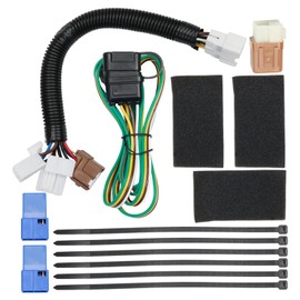 56225 4-Way Flat Output Trailer Wiring Harness Kit Compatible with Frontier 2005-2024 Xterra 2005-2015 Pathfinder 2005-2015 Equator 2009-2012.