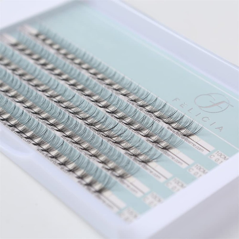 FELICIA Partial False Eyelashes, Natural Psychedelic Self Bunches False Eyelashes