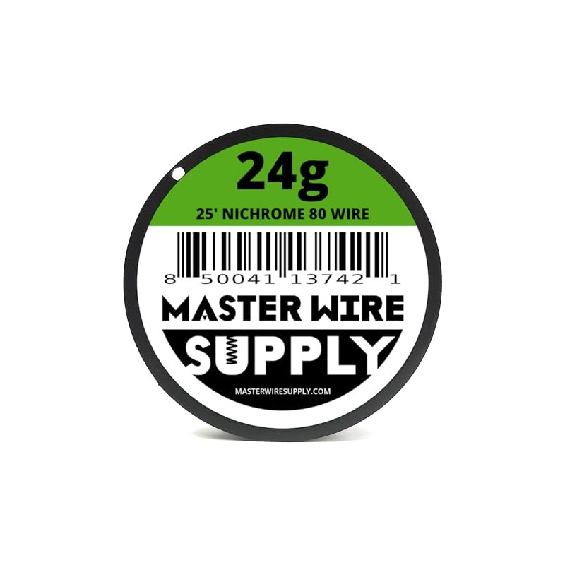 Nichrome 80-25' - 24 Gauge Wire - 25ft - 0.51mm