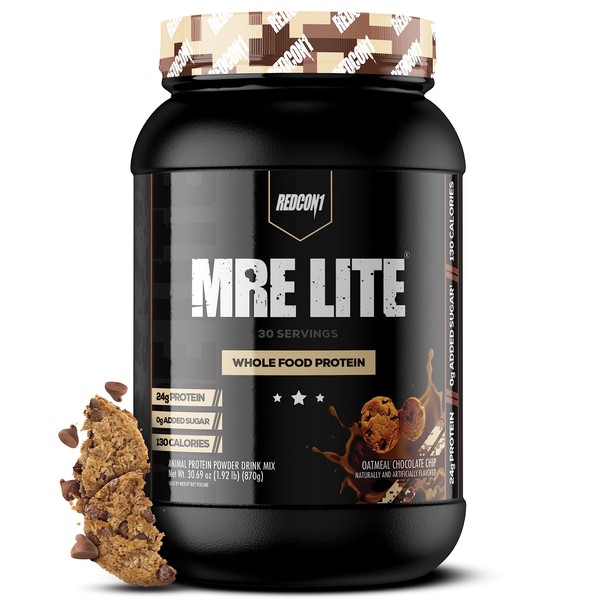 REDCON1 REDCON1 MRE Lite Whole Food Protein Powder, Oatmeal Chocolate