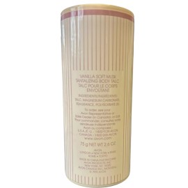 Avon Vintage Avon Vanilla Soft Musk Body Powder