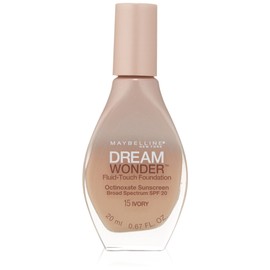 Maybelline New York Dream Wonder Fluid-Touch Foundation, Ivory, 0.67 Fluid Ounce