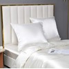 Damier Bed Linen 135 x 200 cm, Beige Satin Duvet