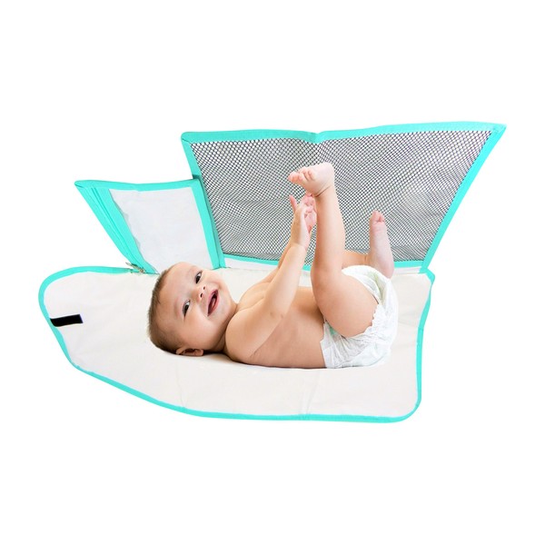 Pandaroos Portable Padded Waterproof Diaper Changing Pad