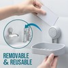 TAILI Soap Holder Soap Dish for Shower, Suction Cup Soap