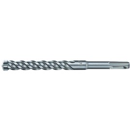 Makita A-55099 3D Plus Carbide Drill (SDS Plus Shank), Diameter 0.4 inches (10.5 mm), Total Length 12.4 inches (315 mm), Metal Work