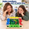 Multicolor Wooden Shut The Box Game for 4 Players –