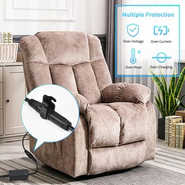 Sopito Extension Power Cord for Recliner, 4 Ft 2 Pin Lift Chair Replacement Cable for Most Recliner