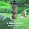 Bird Feeder Squirrel Proof Metal Bird Feeder Iron Automatic Hanging