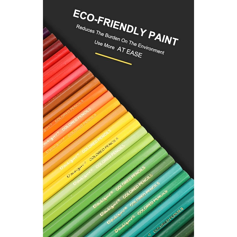 72 Oil Based Professional Colouring Pencils, SOFT High Grade 3.8