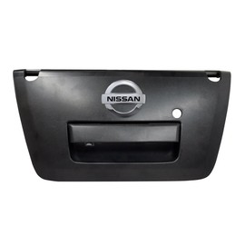 Master Tailgaters Black Tailgate Handle with Backup Camera Replacement for Nissan Frontier (2013-2016) | IP68 Waterproof | Parking Grid Lines Available | Easy to Install