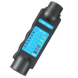 Eacalyc Trailer Tester 7-Pin Trailer Tester for Trailer Lighting 7-Pin 12V Tester Trailer Socket Trailer Diagnostic Tester 7-Pin for Caravans Motorhomes Lorries Trailers