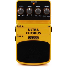Behringer ULTRA CHORUS UC200 Ultimate Stereo Chorus Effects Pedal
