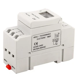 THC15A 220-240VAC 20A Digital Programmable Timer Switch for Industrial Use