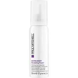 Paul Mitchell Extra-Body Sculpting Foam, Adds Fullness, Touchable Finish, For Fine Hair, 2 oz