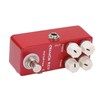 Distortion Effect Metal Shell Red True Bypass Foot Switch for