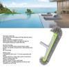 Pool Cleaning Brush Head Plastic Nylon Bristles Prevent Scratch Swimming