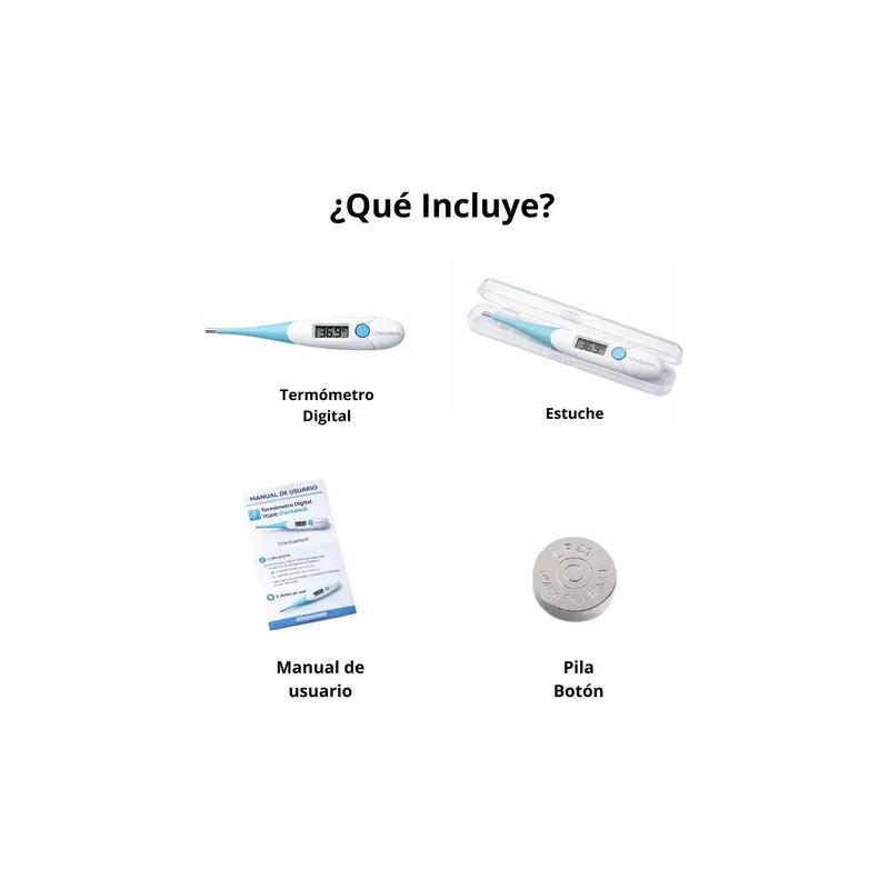 12pz Termómetro Digital Flexible Impermeable 100 Seguro