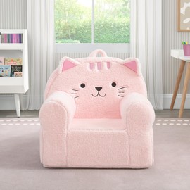 Delta Children Deluxe Cozee Chair, Pink Cat