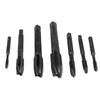 Gasea 7pcs Spiral Point Tap Set Nitriding Coated HSS 6542