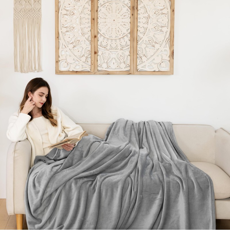 Good Nite Fleece Blanket Fluffy Throw Blankets 130x150cm Flannel Warm