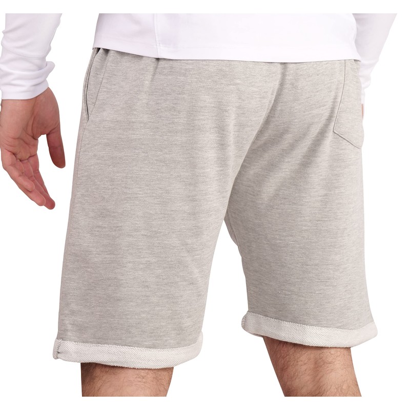 Gennadi Hoppe Men's Shorts Cotton Summer Shorty, light grey