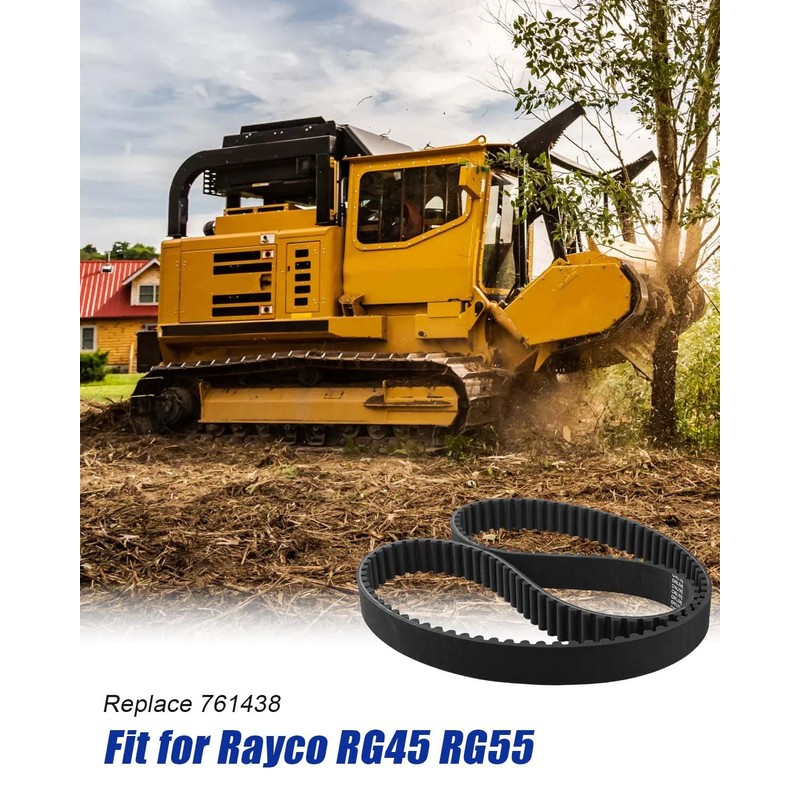 QAGGUM Stump Grinder Belt Fit for Rayco RG45 RG55 Replace